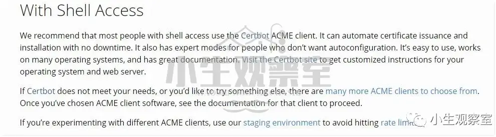 Certbot Acme